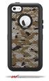 HEX Mesh Camo 01 Tan - Decal Style Vinyl Skin fits Otterbox Defender iPhone 5C Case (CASE SOLD SEPARATELY)