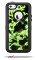 Electrify Green - Decal Style Vinyl Skin fits Otterbox Defender iPhone 5C Case (CASE SOLD SEPARATELY)