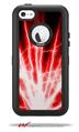 Lightning Red - Decal Style Vinyl Skin fits Otterbox Defender iPhone 5C Case (CASE SOLD SEPARATELY)
