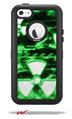 Radioactive Green - Decal Style Vinyl Skin fits Otterbox Defender iPhone 5C Case (CASE SOLD SEPARATELY)