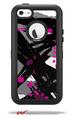 Abstract 02 Pink - Decal Style Vinyl Skin fits Otterbox Defender iPhone 5C Case (CASE SOLD SEPARATELY)