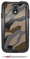 Camouflage Brown - Decal Style Vinyl Skin fits Otterbox Commuter Case for Samsung Galaxy S4 (CASE SOLD SEPARATELY)