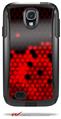 HEX Red - Decal Style Vinyl Skin fits Otterbox Commuter Case for Samsung Galaxy S4 (CASE SOLD SEPARATELY)