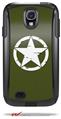 Distressed Army Star - Decal Style Vinyl Skin fits Otterbox Commuter Case for Samsung Galaxy S4 (CASE SOLD SEPARATELY)