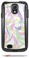 Neon Swoosh on White - Decal Style Vinyl Skin fits Otterbox Commuter Case for Samsung Galaxy S4 (CASE SOLD SEPARATELY)