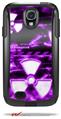 Radioactive Purple - Decal Style Vinyl Skin fits Otterbox Commuter Case for Samsung Galaxy S4 (CASE SOLD SEPARATELY)