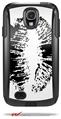 Big Kiss Black on White - Decal Style Vinyl Skin fits Otterbox Commuter Case for Samsung Galaxy S4 (CASE SOLD SEPARATELY)