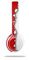 WraptorSkinz Skin Decal Wrap compatible with Beats Solo 2 WIRED Headphones Ripped Colors Red White Skin Only (HEADPHONES NOT INCLUDED)