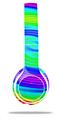 WraptorSkinz Skin Decal Wrap compatible with Beats Solo 2 WIRED Headphones Rainbow Swirl Skin Only (HEADPHONES NOT INCLUDED)