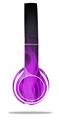 WraptorSkinz Skin Decal Wrap compatible with Beats Solo 2 WIRED Headphones Fire Purple Skin Only (HEADPHONES NOT INCLUDED)