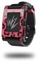 Leopard Skin Pink - Decal Style Skin fits original Pebble Smart Watch (WATCH SOLD SEPARATELY)