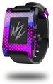 Halftone Splatter Blue Hot Pink - Decal Style Skin fits original Pebble Smart Watch (WATCH SOLD SEPARATELY)