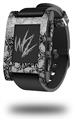 Scattered Skulls Gray - Decal Style Skin fits original Pebble Smart Watch (WATCH SOLD SEPARATELY)