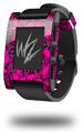 Scattered Skulls Hot Pink - Decal Style Skin fits original Pebble Smart Watch (WATCH SOLD SEPARATELY)