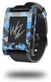 WraptorCamo Old School Camouflage Camo Blue Medium - Decal Style Skin fits original Pebble Smart Watch (WATCH SOLD SEPARATELY)