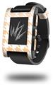 Houndstooth Peach - Decal Style Skin fits original Pebble Smart Watch (WATCH SOLD SEPARATELY)