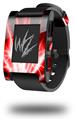Lightning Red - Decal Style Skin fits original Pebble Smart Watch (WATCH SOLD SEPARATELY)