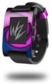 Alecias Swirl 01 Purple - Decal Style Skin fits original Pebble Smart Watch (WATCH SOLD SEPARATELY)