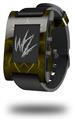 Abstract 01 Yellow - Decal Style Skin fits original Pebble Smart Watch (WATCH SOLD SEPARATELY)