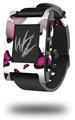 Butterflies Purple - Decal Style Skin fits original Pebble Smart Watch (WATCH SOLD SEPARATELY)