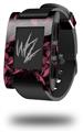 Skulls Confetti Pink - Decal Style Skin fits original Pebble Smart Watch (WATCH SOLD SEPARATELY)