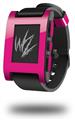 Solids Collection Fushia - Decal Style Skin fits original Pebble Smart Watch (WATCH SOLD SEPARATELY)