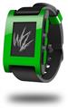 Solids Collection Green - Decal Style Skin fits original Pebble Smart Watch (WATCH SOLD SEPARATELY)