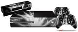 Lightning White - Holiday Bundle Decal Style Skin fits XBOX One Console Original, Kinect and 2 Controllers (XBOX SYSTEM NOT INCLUDED)