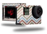Zig Zag Colors 03 - Decal Style Skin fits GoPro Hero 4 Silver Camera (GOPRO SOLD SEPARATELY)