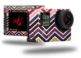 Zig Zag Colors 02 - Decal Style Skin fits GoPro Hero 4 Silver Camera (GOPRO SOLD SEPARATELY)