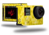 Triangle Mosaic Yellow - Decal Style Skin fits GoPro Hero 4 Silver Camera (GOPRO SOLD SEPARATELY)