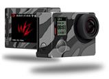 Camouflage Gray - Decal Style Skin fits GoPro Hero 4 Silver Camera (GOPRO SOLD SEPARATELY)