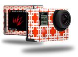 Boxed Red - Decal Style Skin fits GoPro Hero 4 Silver Camera (GOPRO SOLD SEPARATELY)