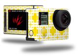 Boxed Yellow - Decal Style Skin fits GoPro Hero 4 Silver Camera (GOPRO SOLD SEPARATELY)