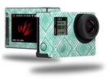 Wavey Seafoam Green - Decal Style Skin fits GoPro Hero 4 Silver Camera (GOPRO SOLD SEPARATELY)