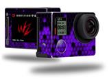 HEX Purple - Decal Style Skin fits GoPro Hero 4 Silver Camera (GOPRO SOLD SEPARATELY)