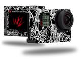Scattered Skulls Black - Decal Style Skin fits GoPro Hero 4 Silver Camera (GOPRO SOLD SEPARATELY)