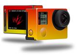 Smooth Fades Yellow Red - Decal Style Skin fits GoPro Hero 4 Silver Camera (GOPRO SOLD SEPARATELY)