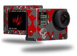 WraptorCamo Old School Camouflage Camo Red - Decal Style Skin fits GoPro Hero 4 Silver Camera (GOPRO SOLD SEPARATELY)