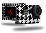 Houndstooth White - Decal Style Skin fits GoPro Hero 4 Silver Camera (GOPRO SOLD SEPARATELY)