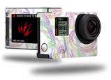 Neon Swoosh on White - Decal Style Skin fits GoPro Hero 4 Silver Camera (GOPRO SOLD SEPARATELY)