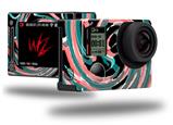 Alecias Swirl 02 - Decal Style Skin fits GoPro Hero 4 Silver Camera (GOPRO SOLD SEPARATELY)
