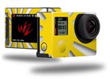 Rising Sun Japanese Flag Yellow - Decal Style Skin fits GoPro Hero 4 Silver Camera (GOPRO SOLD SEPARATELY)
