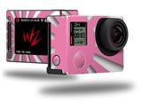 Rising Sun Japanese Flag Pink - Decal Style Skin fits GoPro Hero 4 Silver Camera (GOPRO SOLD SEPARATELY)