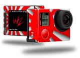 Rising Sun Japanese Flag Red - Decal Style Skin fits GoPro Hero 4 Silver Camera (GOPRO SOLD SEPARATELY)