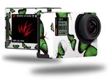Butterflies Green - Decal Style Skin fits GoPro Hero 4 Silver Camera (GOPRO SOLD SEPARATELY)