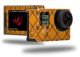 Halloween Skull and Bones - Decal Style Skin fits GoPro Hero 4 Silver Camera (GOPRO SOLD SEPARATELY)