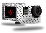 Diamond Plate Metal - Decal Style Skin fits GoPro Hero 4 Silver Camera (GOPRO SOLD SEPARATELY)