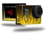 Fire Yellow - Decal Style Skin fits GoPro Hero 4 Silver Camera (GOPRO SOLD SEPARATELY)