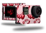 Petals Red - Decal Style Skin fits GoPro Hero 4 Silver Camera (GOPRO SOLD SEPARATELY)